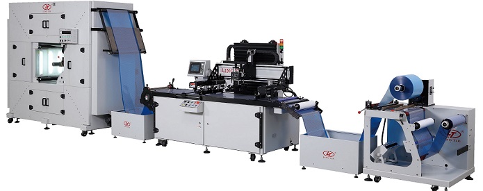 Roll To Roll Automatic Screen Printing Machine